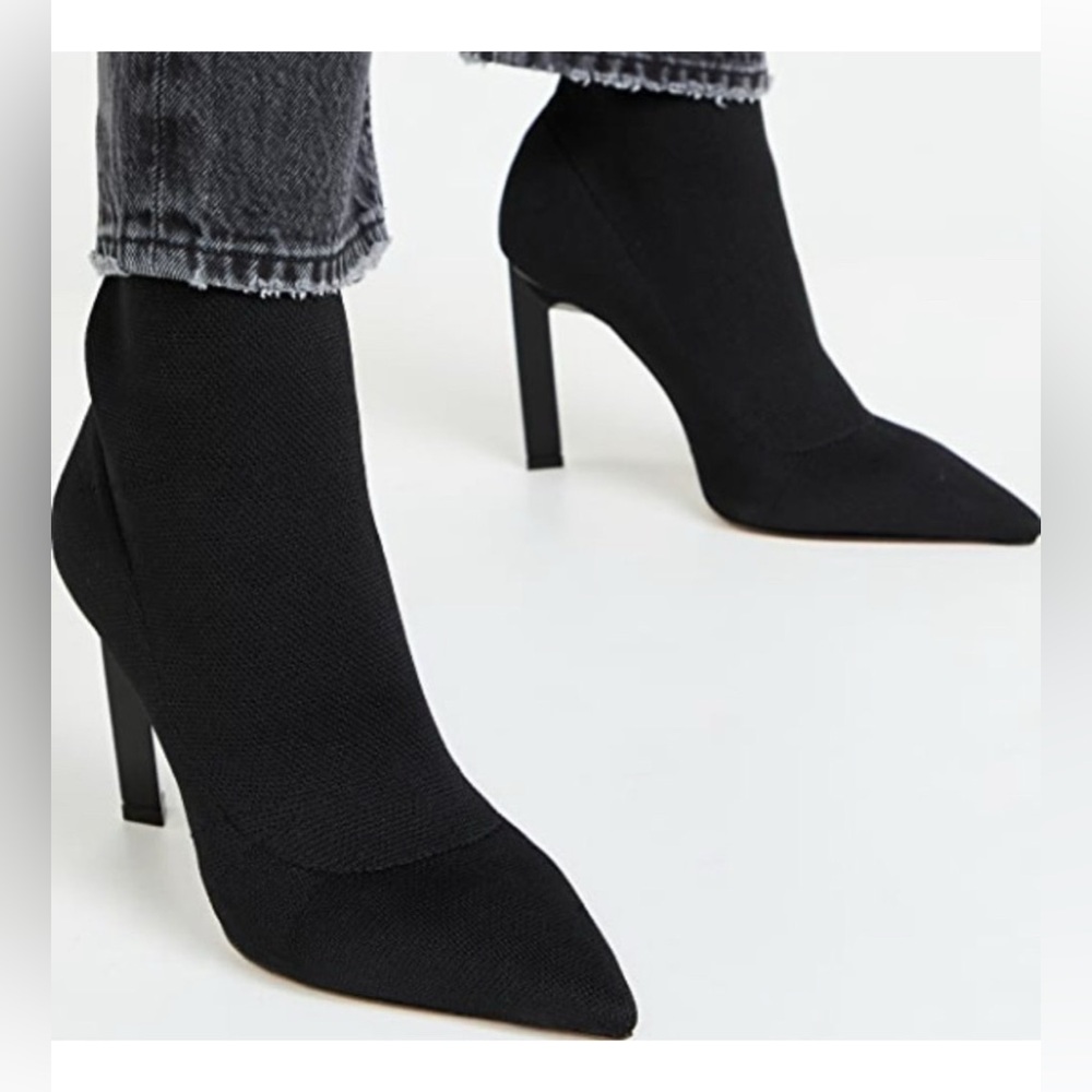 NEW SCHUTZ Women's Ammie Boots, Black Size 7.5 Heels - Picture 2 of 6
